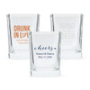 Personalized Square Shot Glass Favors