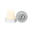 Personalized Bottle Stopper Favors - Metal - Decorative Initial