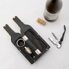 Personalized Corkscrew Gift Set - Wine Bottle Shaped - Classic