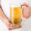 Personalized Beer Glass - Engraved Beer Mug - 25 oz - Pop Fizz