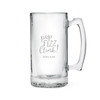 Personalized Beer Glass - Engraved Beer Mug - 25 oz - Pop Fizz