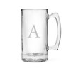 Personalized Beer Glass - Engraved Beer Mug - 25 oz - Initial/Text