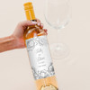 Personalized Foil Wine Bottle Labels - Modern Floral