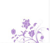 Personalized Notepad Favors - Floral Print - Lavender