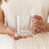 Personalized Glass Mug Favors - Coffee - Anniversary