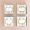 Personalized Bridesmaid Gift Bracelet Set - Soft Frame