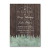 Forest Wedding Invitations - Rustic Forest