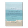 Destination Wedding Invitations - Beach Romance