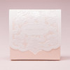 Lace Favor Boxes in Blush Pink