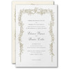 Bow Wedding Invitations - Hanging Greenery