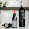 Wine Bottle Shaped Corkscrew Bottle Opener Favor - Diamond Monogram
