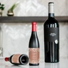 Wine Bottle Shaped Corkscrew Bottle Opener Favor - Fresh Floral