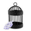 Mini Birdcage Favor Containers in Black - Table Decor