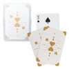 Playing Card Favors in Metallic Gold