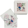 Botanical Floral Glass Coaster Favors