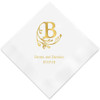 Fairy Tale Initial Personalized Napkins
