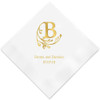 Fairy Tale Initial Personalized Napkins