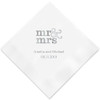 Mr. & Mrs. Standard Personalized Napkins