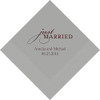 Just Married Personalized Napkins 