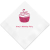 Topped With Love Personalized Napkins - Dessert Buffet