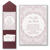 Bohemian Wedding Invitations - Meaningful Medallion