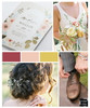 Fall Floral Wedding Inspiration w/Soft Blossom invitation