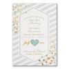 Foil Stamped Wedding Invitations - Glam Stripes