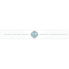 Crest Paper Ribbon Wrap - Powder Blue