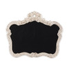 Chalkboard Sign in Vintage Frame - Antique White