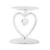 Unity Candle Holder with Suspended Heart