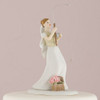 Wedding Cake Topper - Fishing for Love - Light Skin Tone Bride