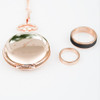 Personalized Pocket Wedding Ring Holder - I Do