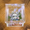 Acrylic Wedding Ring Box - Personalized - Woodland Pretty