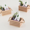 Wooden Crate Favor Boxes with Jute Handles