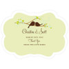 Personalized Hand Fans - Love Bird - Spring