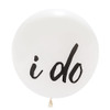 White Round Wedding Balloon - 36" - I Do