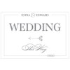 Wedding Directional Sign - Classic Script