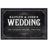 Wedding Directional Sign - Chalkboard - Lavender