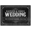 Wedding Directional Sign - Chalkboard