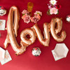 Foil Balloon Decoration - Love