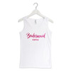 Personalized Bridesmaid Shirt - Tank Top - Fuchsia