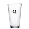 Personalized Pint Glass Favors