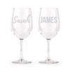 Personalized Wedding Toasting Glasses - Monogram Engraving