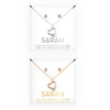 Swarovski Crystal Heart Jewelry Set - Bridesmaid Gift - Thank You
