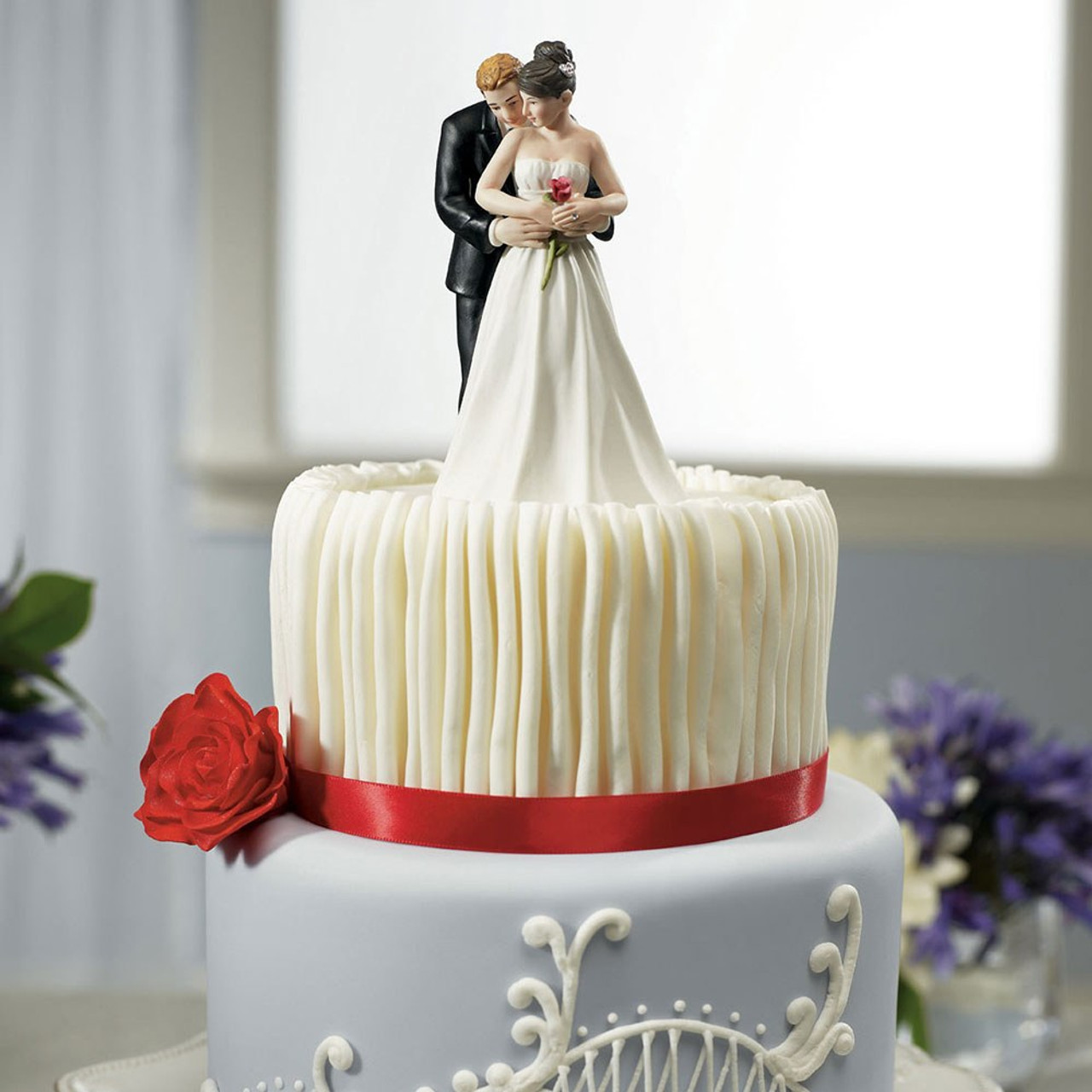 Mr & Mrs Surname Wedding Cake Topper - Elegant and Unique