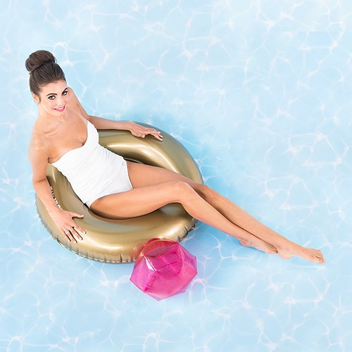 diamond ring inflatable pool float