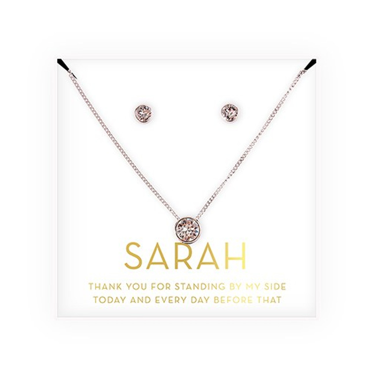 necklace for bridesmaid