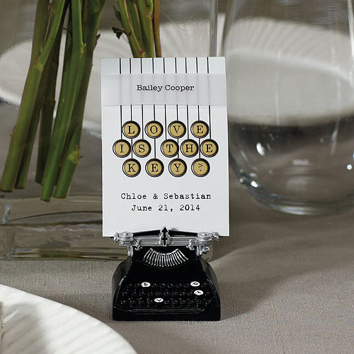Vintage Typewriter Place Card Holders Vintage Typewriter Place Card Holders