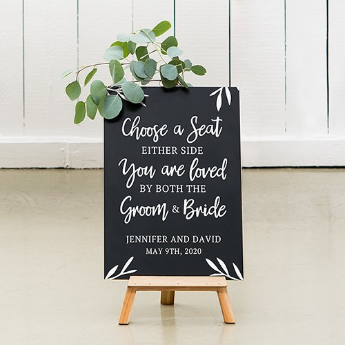 Chalkboard Wedding Sign - Choose a Seat Chalkboard Wedding Sign - Choose a Seat