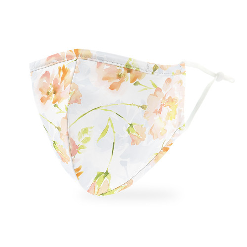 Print Protective Face Mask - Women - Pastel Floral Print Protective Face Mask - Women - Pastel Floral